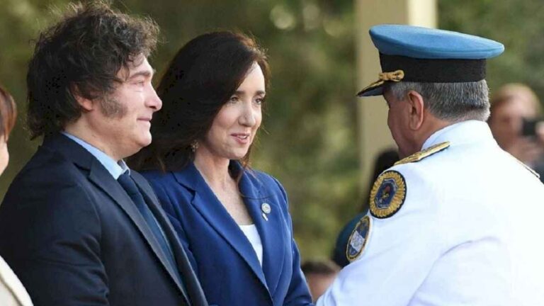distancia-y-frialdad-en-el-reecuentro-de-javier-milei-y-victoria-villaruel