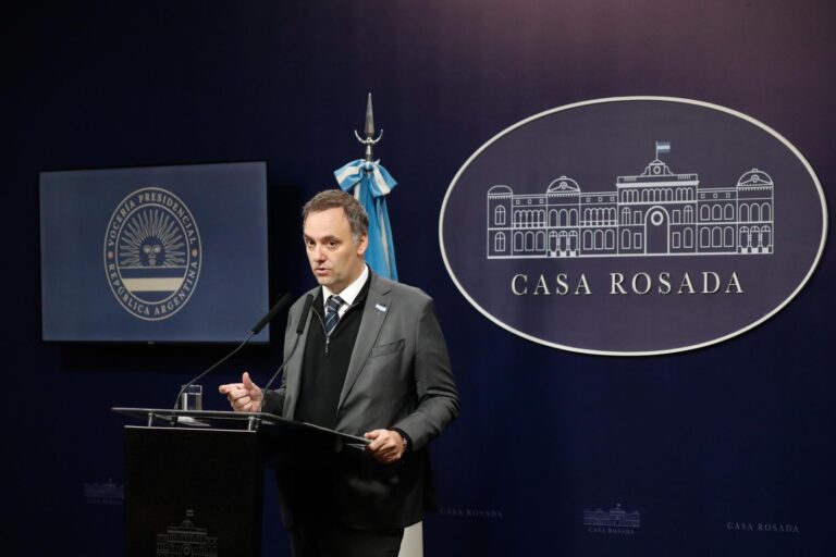 Adorni anunció un recorte del 40% en el área de Derechos Humanos