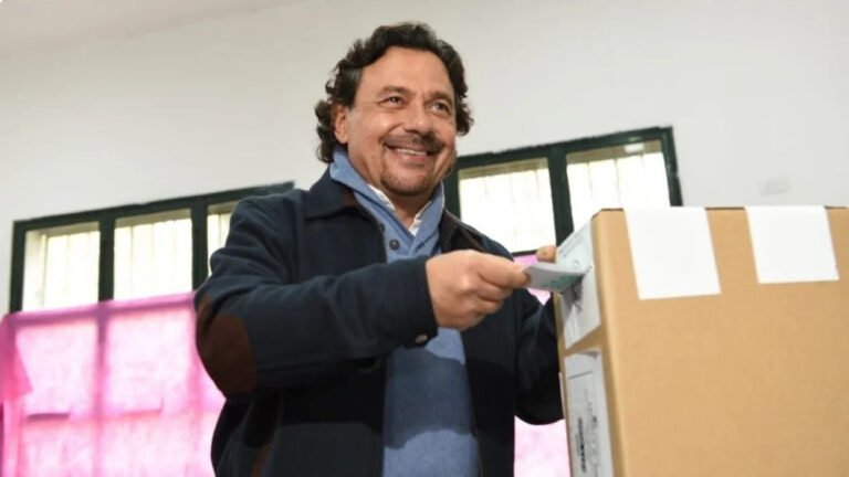 Gustavo Sáenz festejó la victoria en Salta
