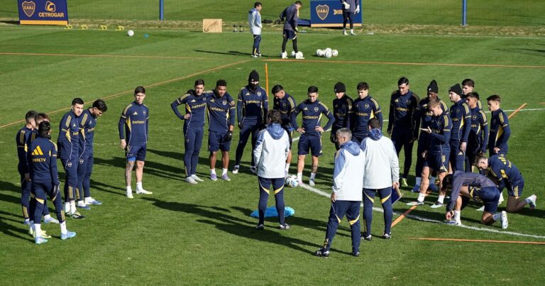 Boca, en VIVO: entrenamiento, tabla de las copas y  más noticias de este lunes 11 de agosto
