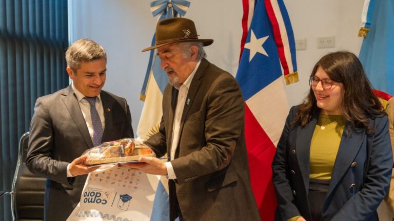 Othar recibió a la delegación de la Región de Aysén