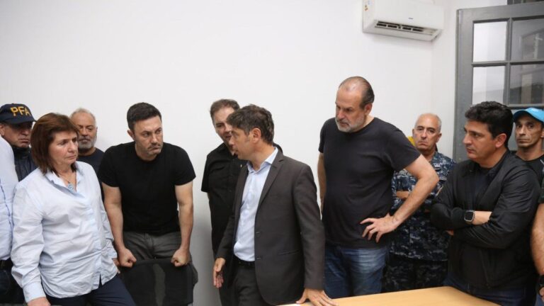 Se tiran la pelota: Patricia Bullrich apuntó contra Axel Kicillof tras los incidentes en Independiente