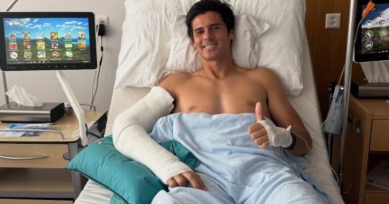 El emotivo mensaje de Federico Coria tras ser operado con éxito