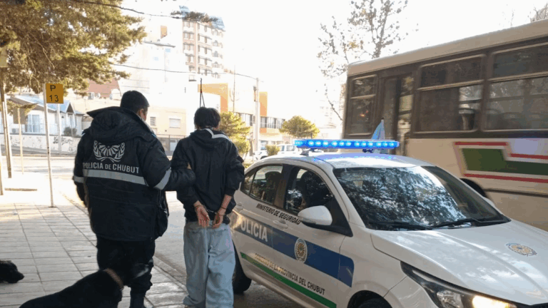 Prófugo detenido en pleno centro de la ciudad