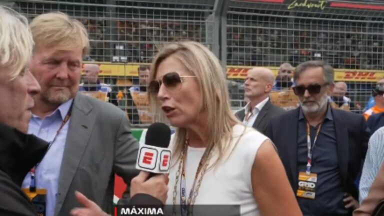 En una incómoda entrevista, la Reina Máxima evitó hablar sobre Franco Colapinto: «No lo conozco»