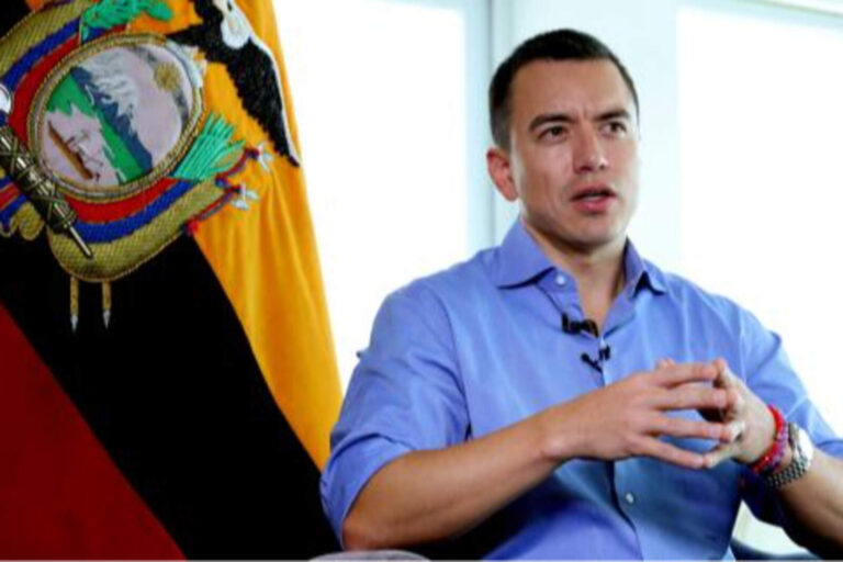 El presidente Noboa defendió la consulta popular como un camino hacia el futuro