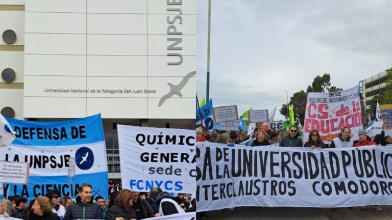 En Comodoro también se marchó por la universidad pública