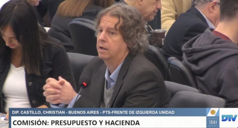 Castillo sobre Presupuesto 2026: La lógica de los recortes es la del sometimiento al FMI