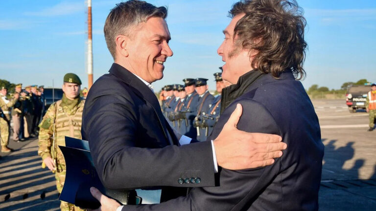 Milei en modo campaña electoral