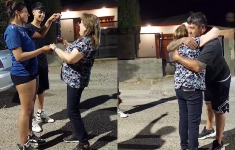 Perdió su trabajo y no bajó los brazos hasta cumplir su sueño: comprarle un auto a su mamá