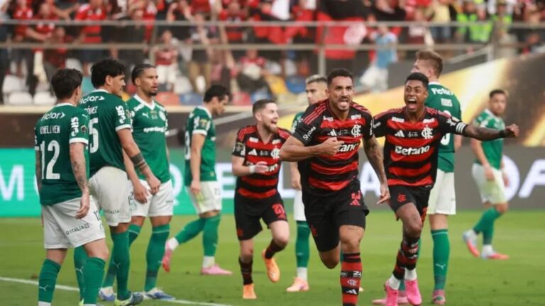 Flamengo derrotó a Palmeiras y se coronó campeón de la Copa Libertadores